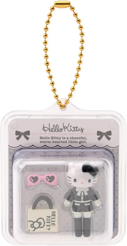 Sanrio Miniature Package Charm - Hello Kitty Black - 4550624648516
