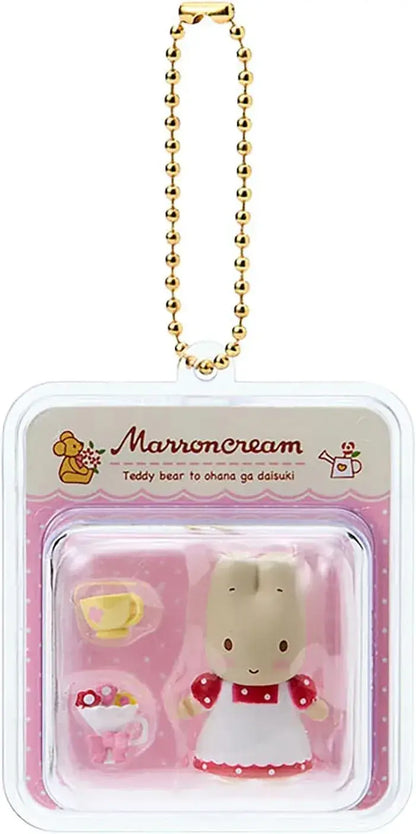 Sanrio Miniature Package Charm - Maroon Cream - 4550624059480