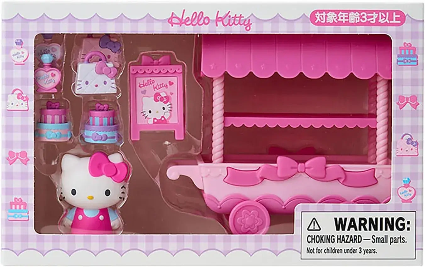 Sanrio My Melody Doll Wagon Pretend Play Gift Set - Hello Kitty - 4550624365512