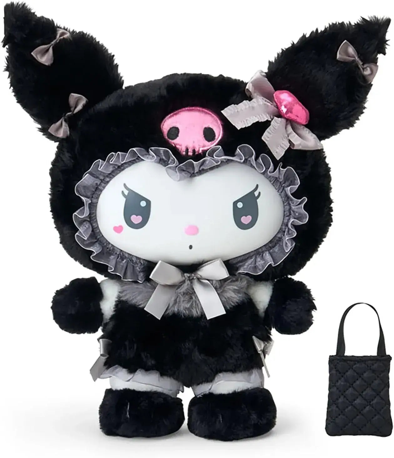 Sanrio My Melody Mascot Holder Polyester Steel Accessory - Black - 4550624322362