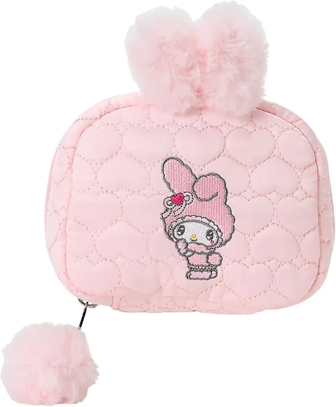 Sanrio My Melody Mascot Holder Polyester Steel Accessory - 6 Pink - 4550624408653