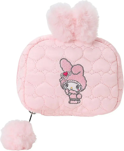 Sanrio My Melody Mascot Holder Polyester Steel Accessory - 6 Pink - 4550624408653