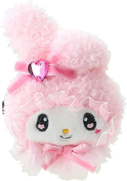 Sanrio My Melody Mascot Holder Polyester Steel Accessory - 5 Pink - 4550624552042