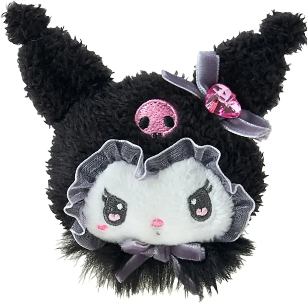 Sanrio My Melody Mascot Holder Polyester Steel Accessory - 4 Black - 4550624552127