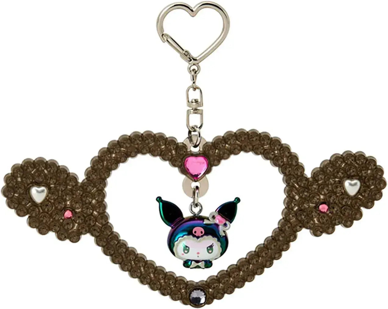 Sanrio My Melody Mascot Holder Polyester Steel Accessory - Key Chain Chrome - 4550624408790