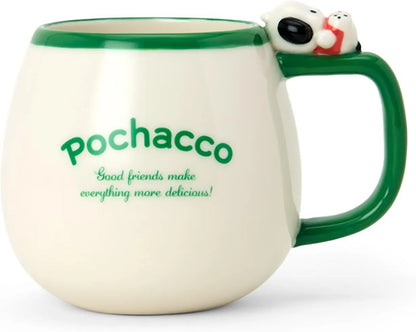 Sanrio My Melody Mug with Mascot - Pochacco
 - 4550624115124