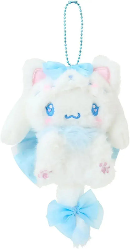 Sanrio Plush Hello Kitty Toy for Ages 3 and Up - Cinnamoroll Mascot Holder - 4550624588157