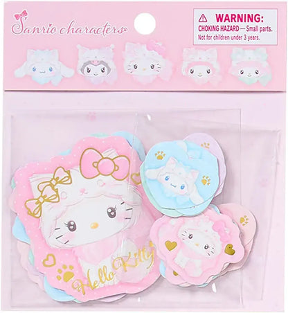 Sanrio Plush Hello Kitty Toy for Ages 3 and Up - Characters Sticker Set - 4550624685993