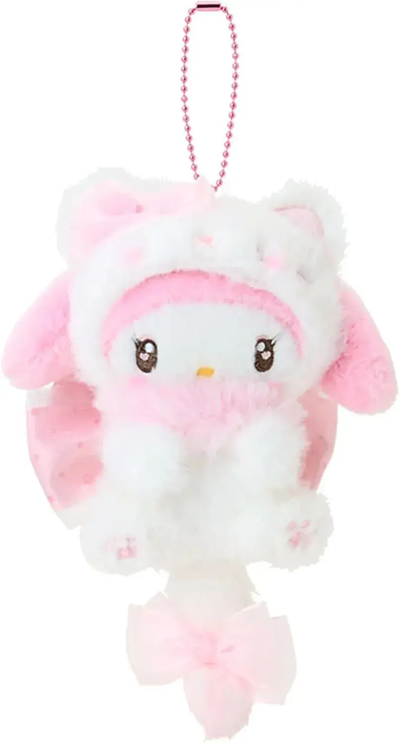 Sanrio Plush Hello Kitty Toy for Ages 3 and Up - My Melody-Mascot Holder - 4550624588126