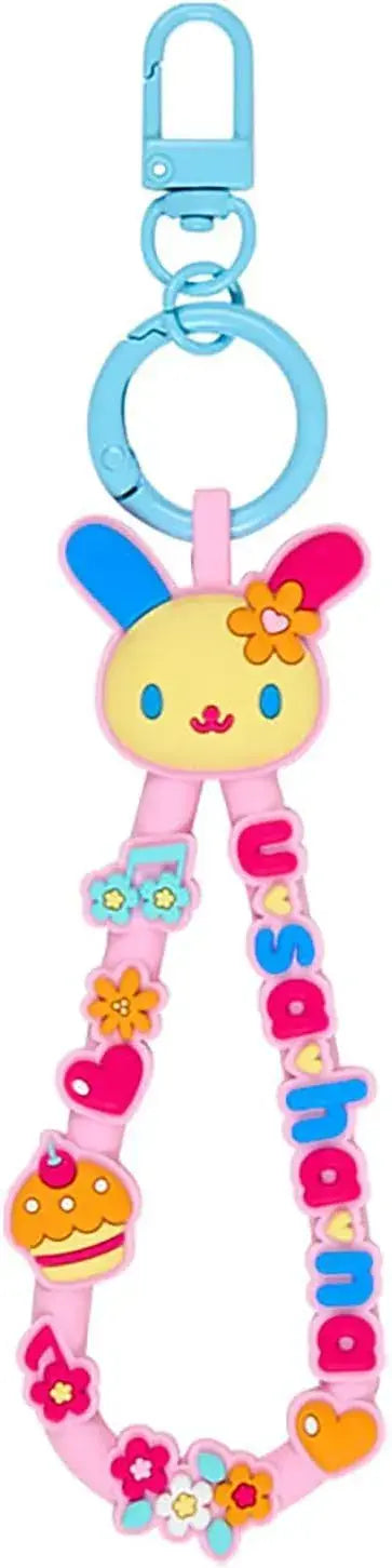 Sanrio Rubber Cord Keychain Character Prize Collection Vol 1 - Usahana - 4550624829434