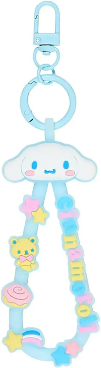 Sanrio Rubber Cord Keychain Character Prize Collection Vol 1 - Cinnamoroll - 4550624828284