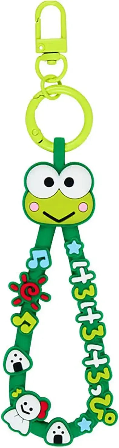 Sanrio Rubber Cord Keychain Character Prize Collection Vol 1 - Kero Kero Keroppi - 4550624828543