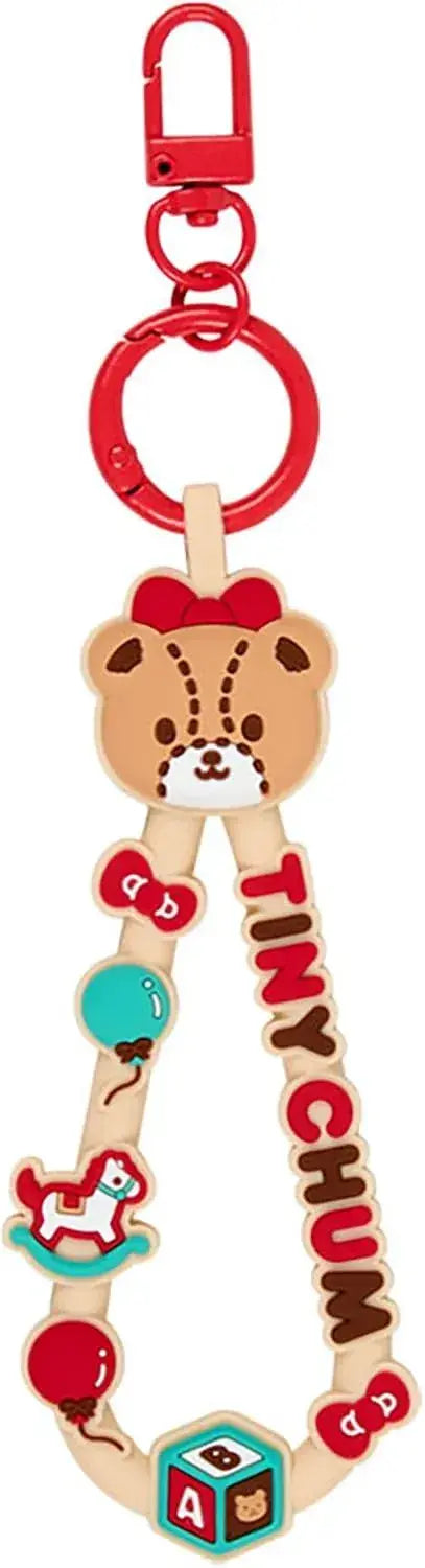 Sanrio Rubber Cord Keychain Character Prize Collection Vol 1 - Tiny Cham - 4550624829588