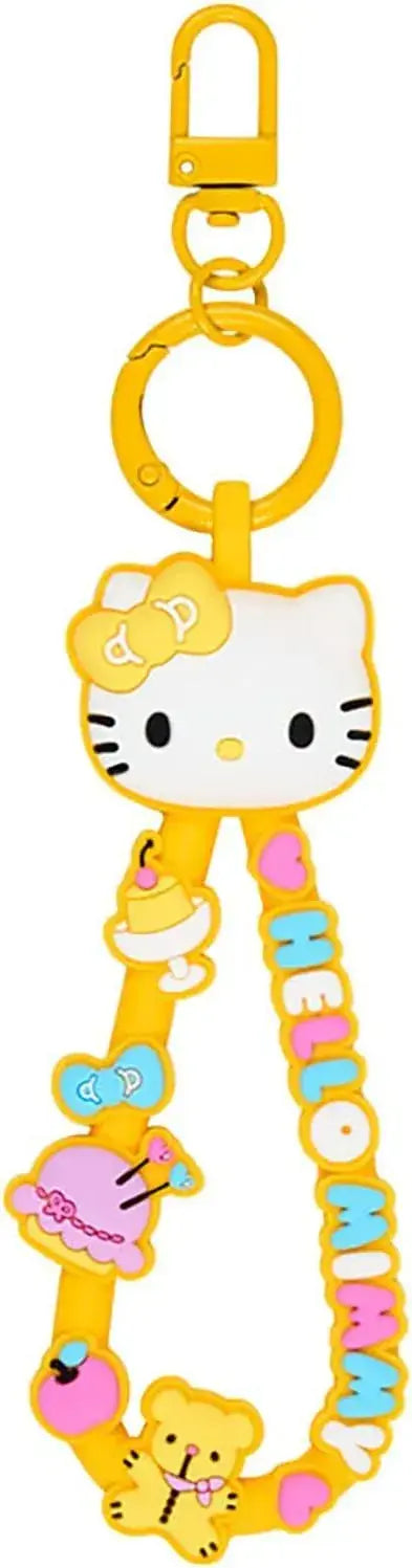 Sanrio Rubber Cord Keychain Character Prize Collection Vol 1 - Hello Mi - 4550624829694