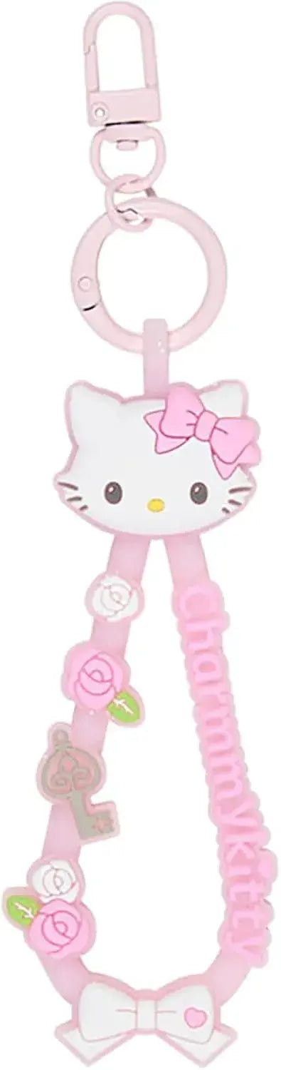 Sanrio Rubber Cord Keychain Character Prize Collection Vol 1 - Charmy Kitty - 4550624829465