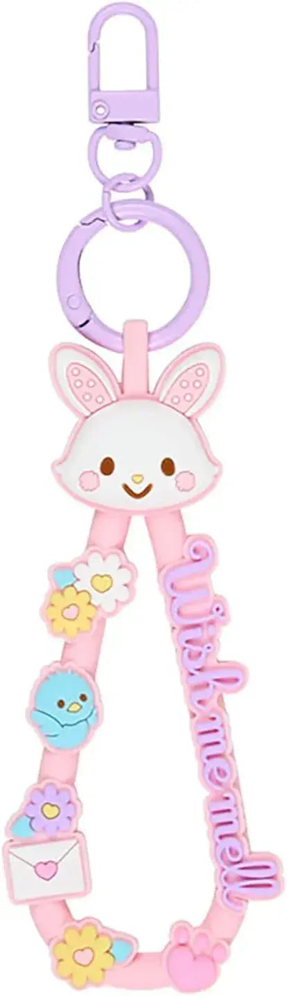 Sanrio Rubber Cord Keychain Character Prize Collection Vol 1 - Wish Me Mel - 4550624828727