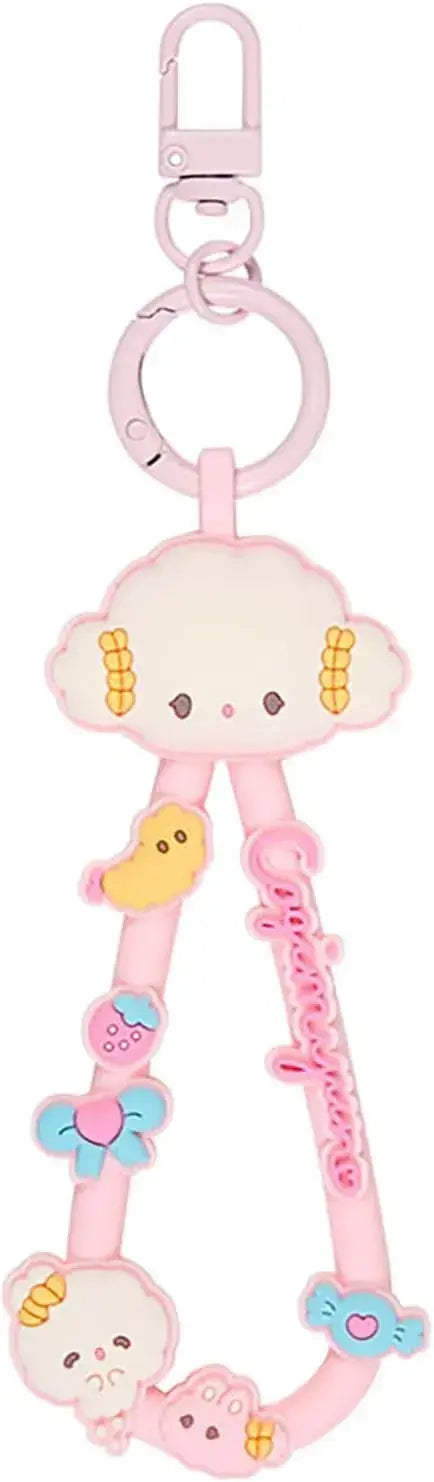 Sanrio Rubber Cord Keychain Character Prize Collection Vol 1 - Kogimyun - 4550624828703