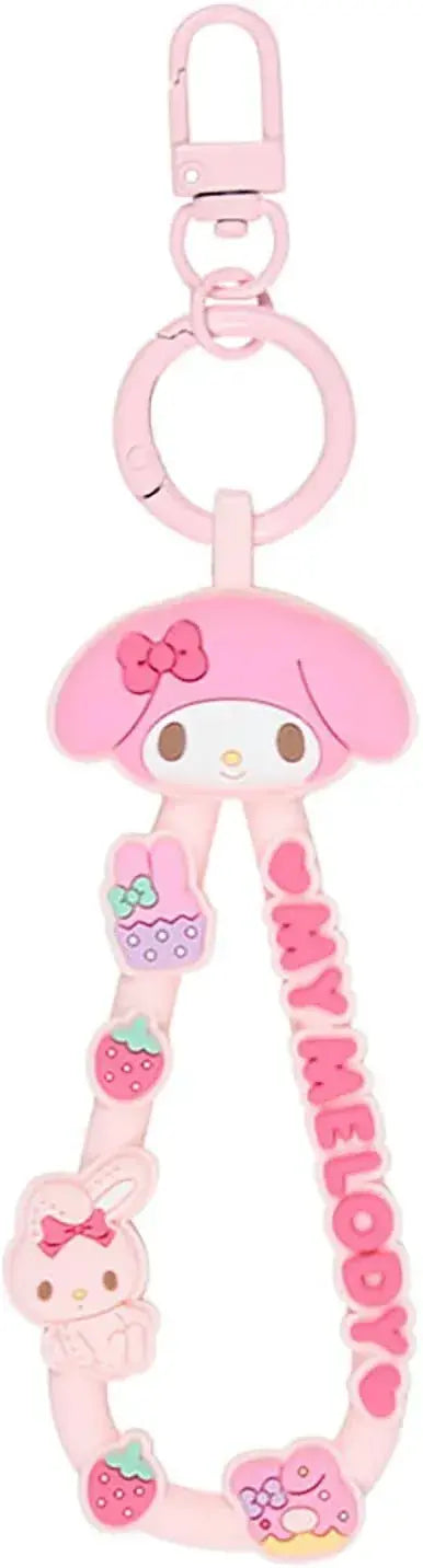 Sanrio Rubber Cord Keychain Character Prize Collection Vol 1 - My Melody - 4550624828239
