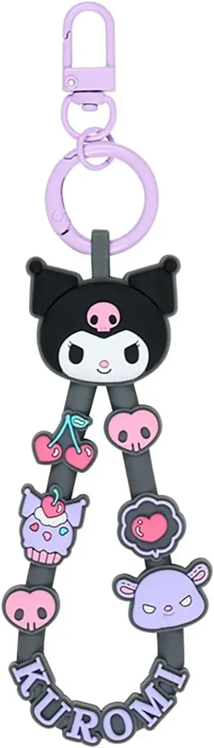 Sanrio Rubber Cord Keychain Character Prize Collection Vol 1 - Chromium - 4550624828369
