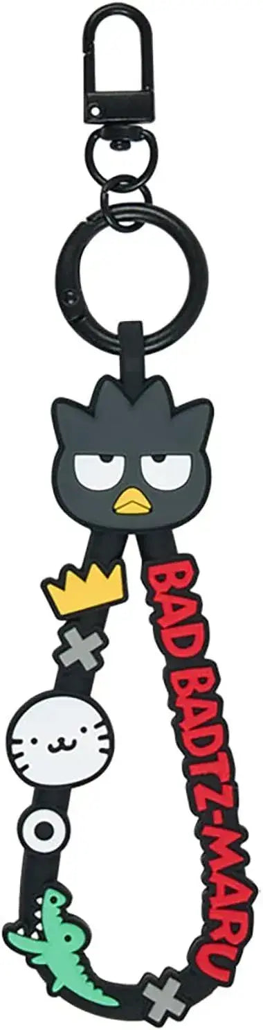 Sanrio Rubber Cord Keychain Character Prize Collection Vol 1 - Bad Battsmaru - 4550624828604