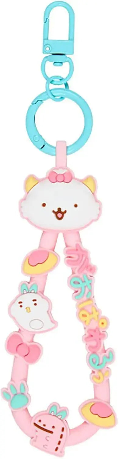 Sanrio Rubber Cord Keychain Character Prize Collection Vol 1 - Gaparu - 4550624829717
