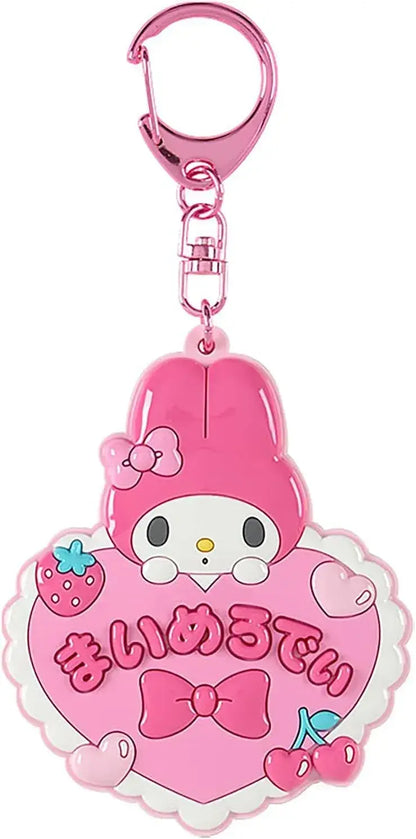 Sanrio Sanrio School Collection Pouch - My Melody Mirror Keychain - 4550624833394