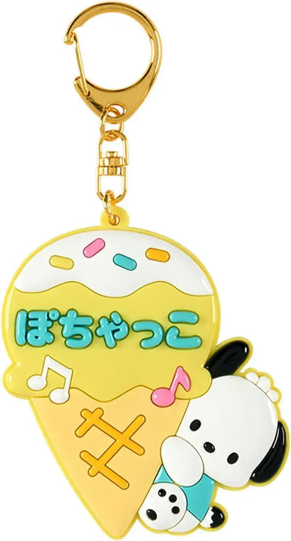 Sanrio Sanrio School Collection Pouch - Pochacco Mirror Keychain - 4550624834483
