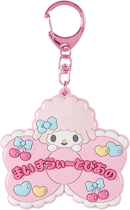 Sanrio Sanrio School Collection Pouch - My Sweet Piano Mirror Keychain - 4550624834735