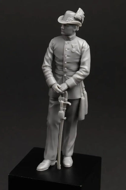 SBS Model WWI Austrian Officer Resin Figure Kit 75mm