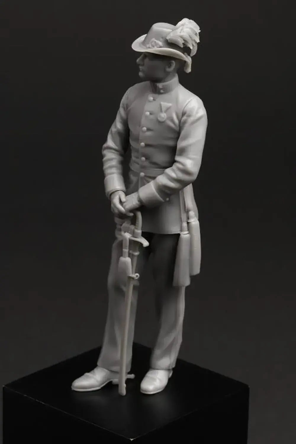 SBS Model WWI Austrian Officer Resin Figure Kit 75mm