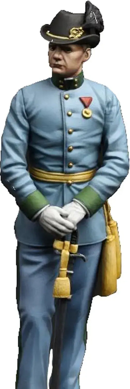 SBS Model WWI Austrian Officer Resin Figure Kit 75mm