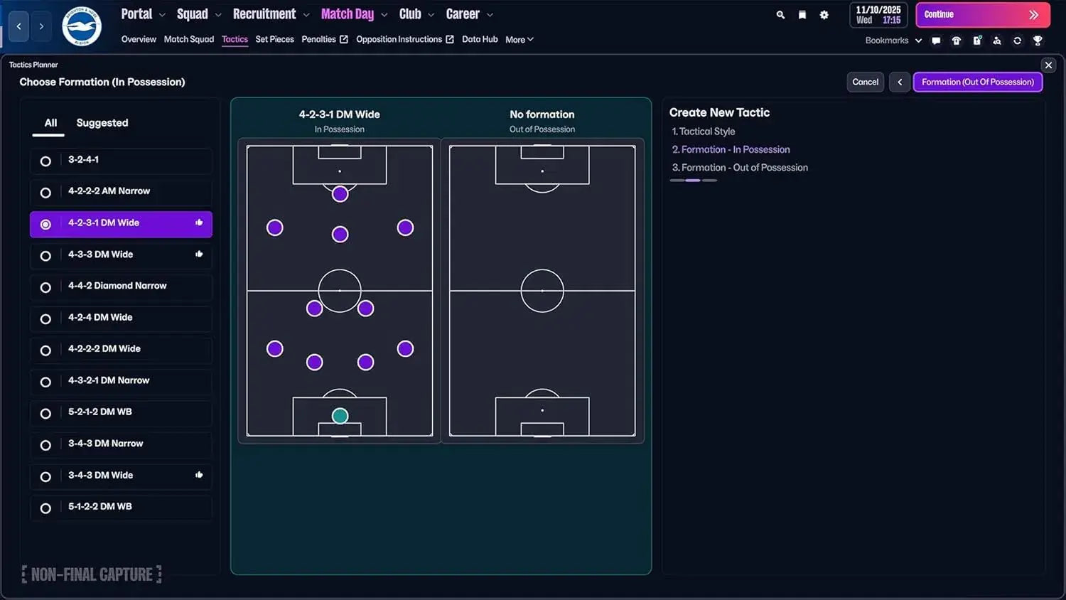 Sega Football Manager 26 Console Game