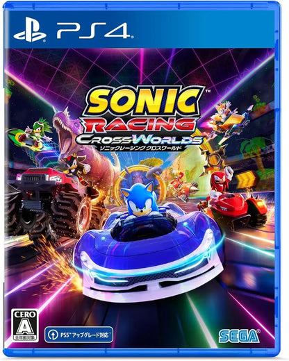 Sega Sonic Racing CrossWorlds Video Game - Amazon.co.jp Exclusive PS4 - 4974365826246