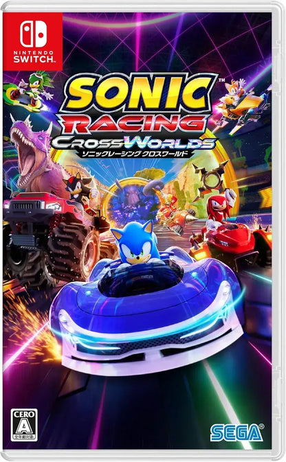Sega Sonic Racing CrossWorlds Video Game - Amazon JP Exclusive Switch - 2200630147085