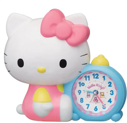 Seiko Hello Kitty White Table Alarm Clock</|финал|>