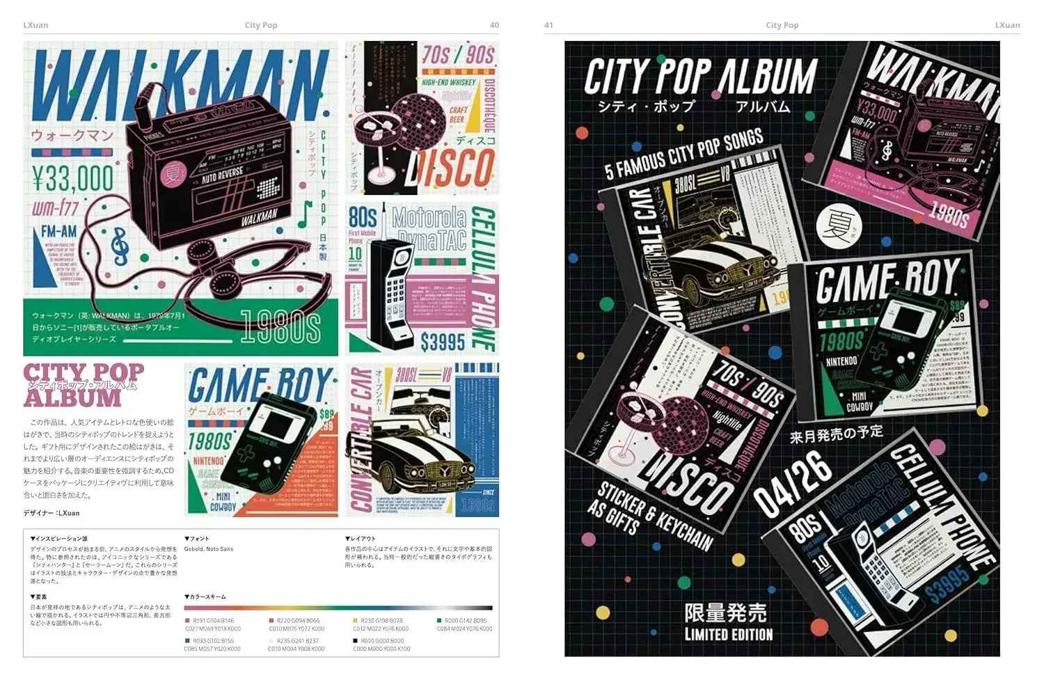 Sendpoints Publishing New Retro Graphics 80s 90s Design Book