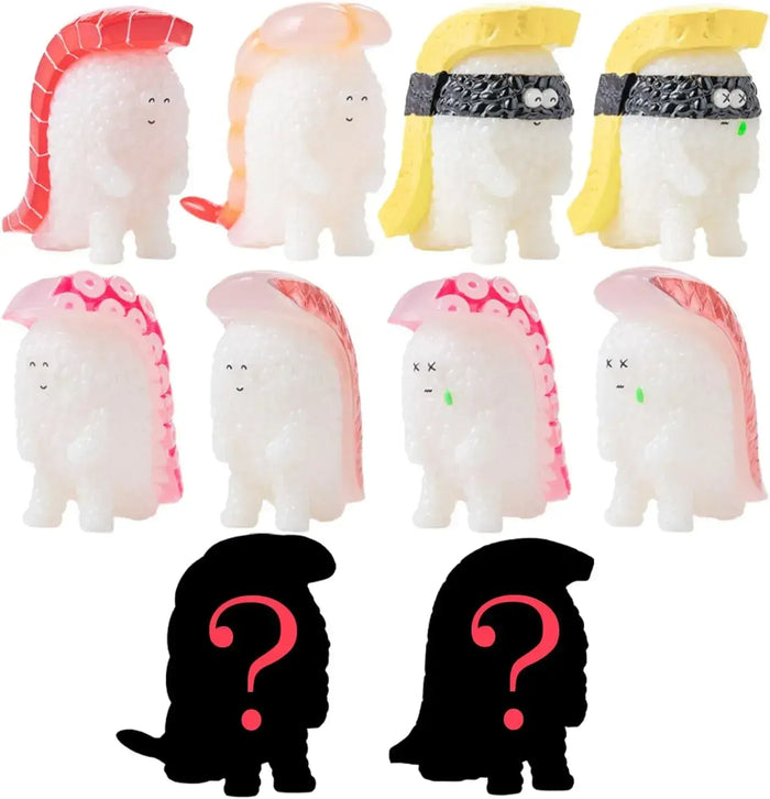 Sentinel Sushi Kaiju Figure Set PVC 8 Pack 2.8 Inch