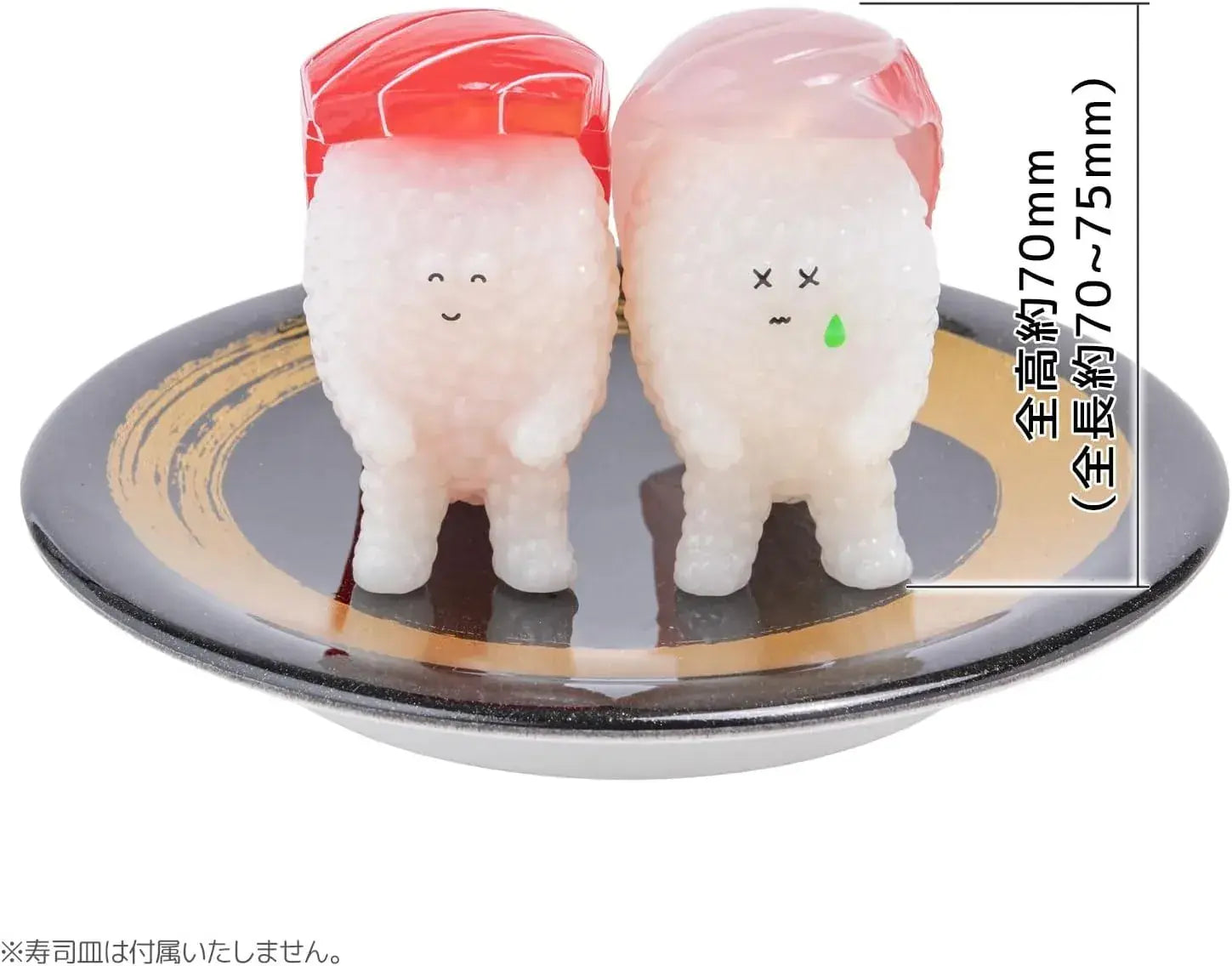 Sentinel Sushi Kaiju Figure Set PVC 8 Pack 2.8 Inch