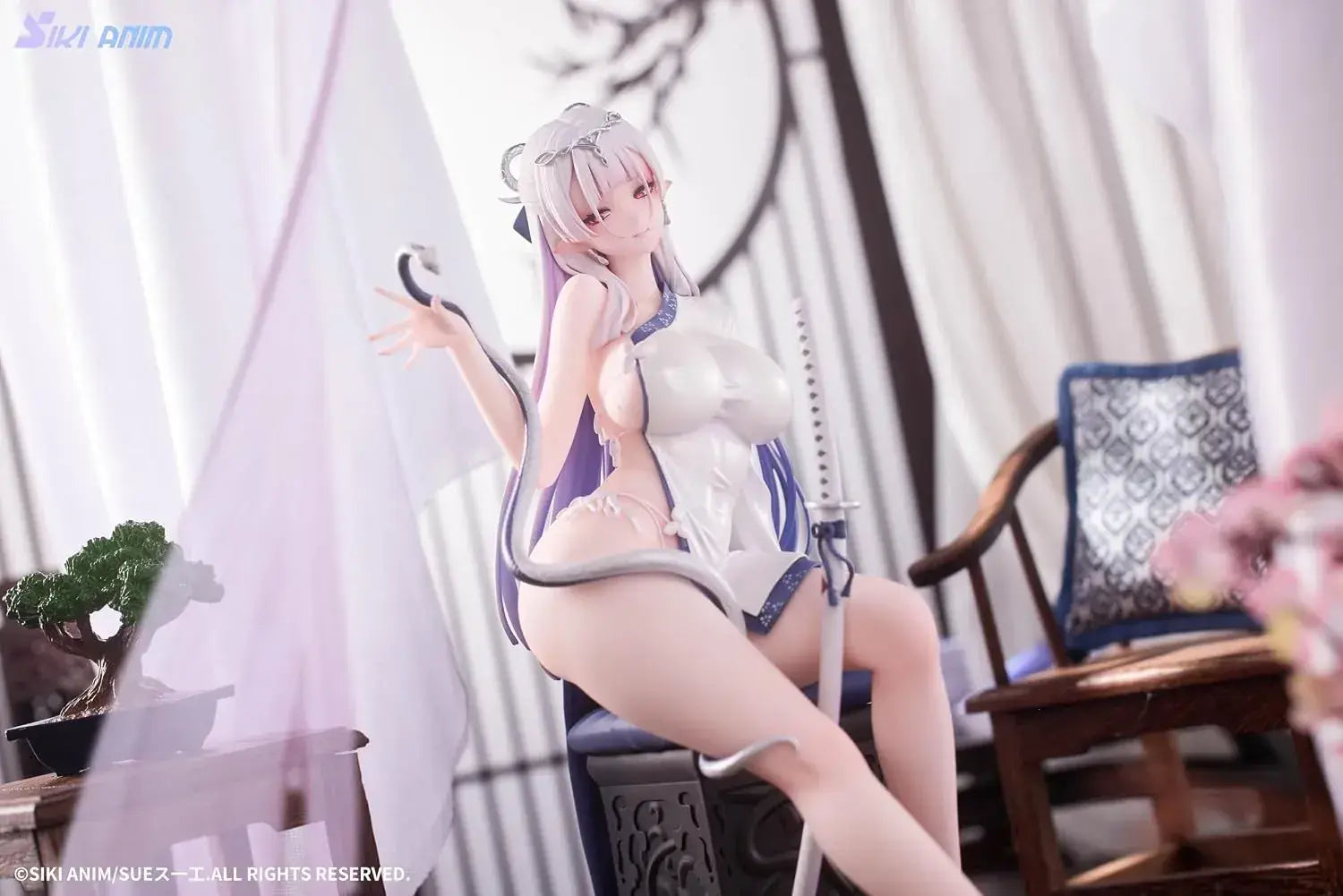 Siki Anim Blue and White Snake 1/7 Scale PVC ABS Pre-painted Figure
