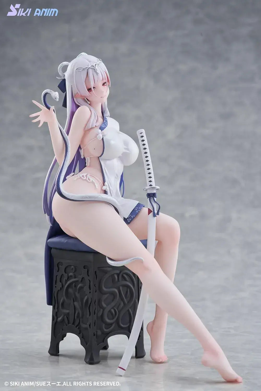 Siki Anim Blue and White Snake 1/7 Scale PVC ABS Pre-painted Figure