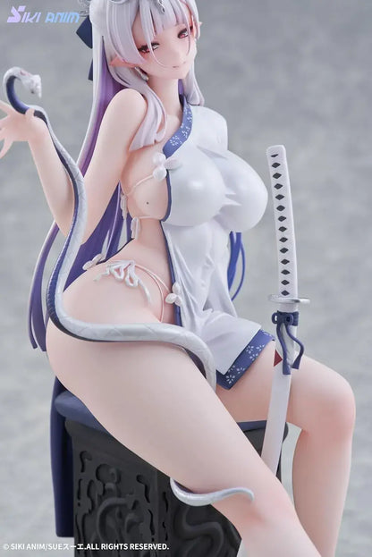 Siki Anim Blue and White Snake 1/7 Scale PVC ABS Pre-painted Figure
