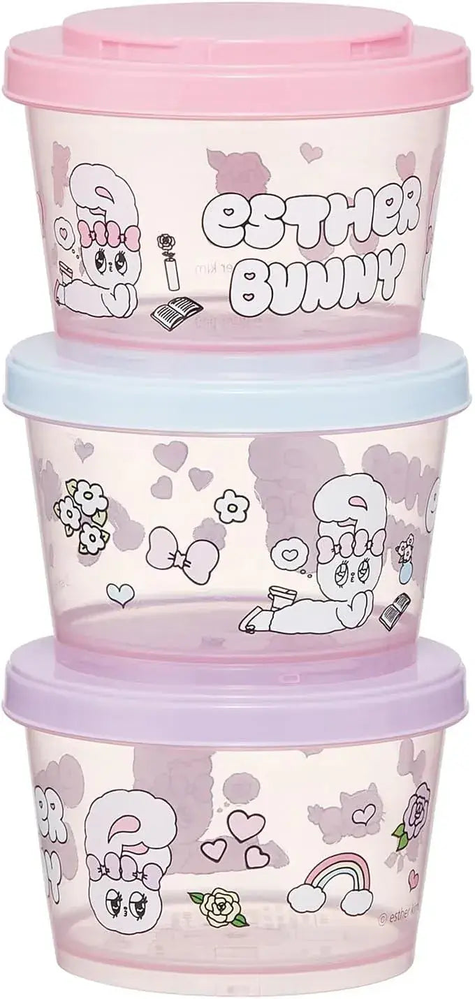 Skater Fluffy Serving Lunch Box 1 Tier Dishwasher Microwave Safe - 2-Tier Easter Bunny - 4973307728709