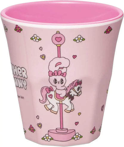 Skater Fluffy Serving Lunch Box 1 Tier Dishwasher Microwave Safe - 270ml - 4973307715259