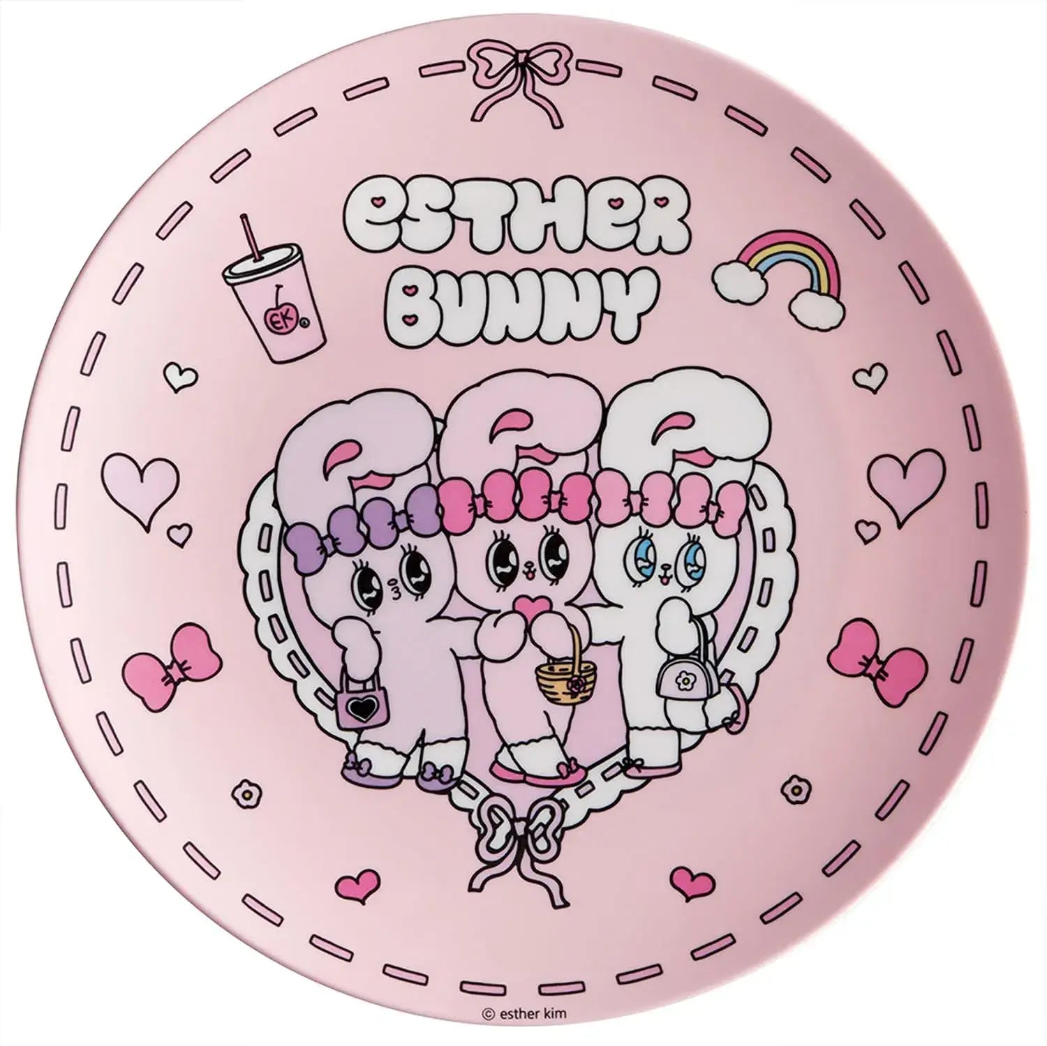 Skater Fluffy Serving Lunch Box 1 Tier Dishwasher Microwave Safe - 6 Ester Bunny - 4973307715266