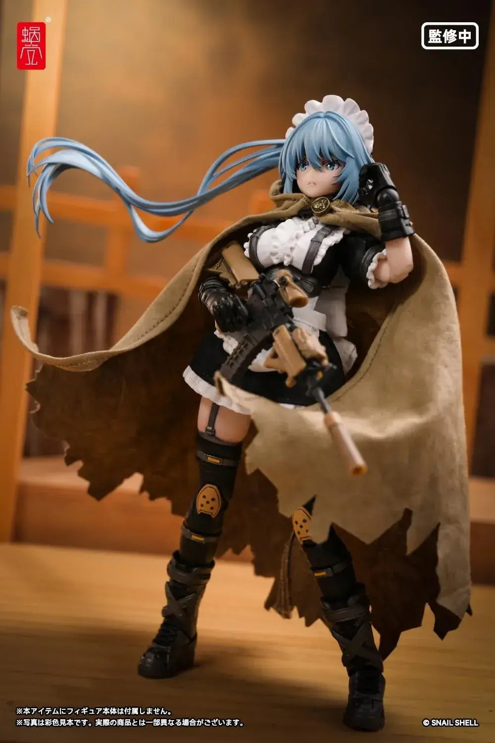 Snail Shell Desert Hooded Cloak Doll Outfit ABS Cloth