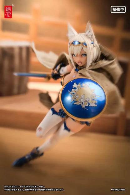 Snail Shell Desert Hooded Cloak Doll Outfit ABS Cloth