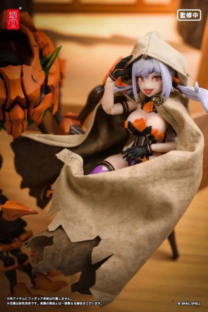 Snail Shell Desert Hooded Cloak Doll Outfit ABS Cloth