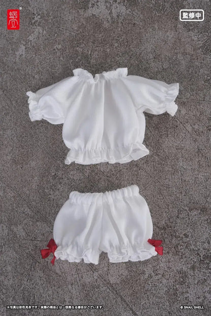 Snail Shell Doll Sleepwear White Cloth ABS