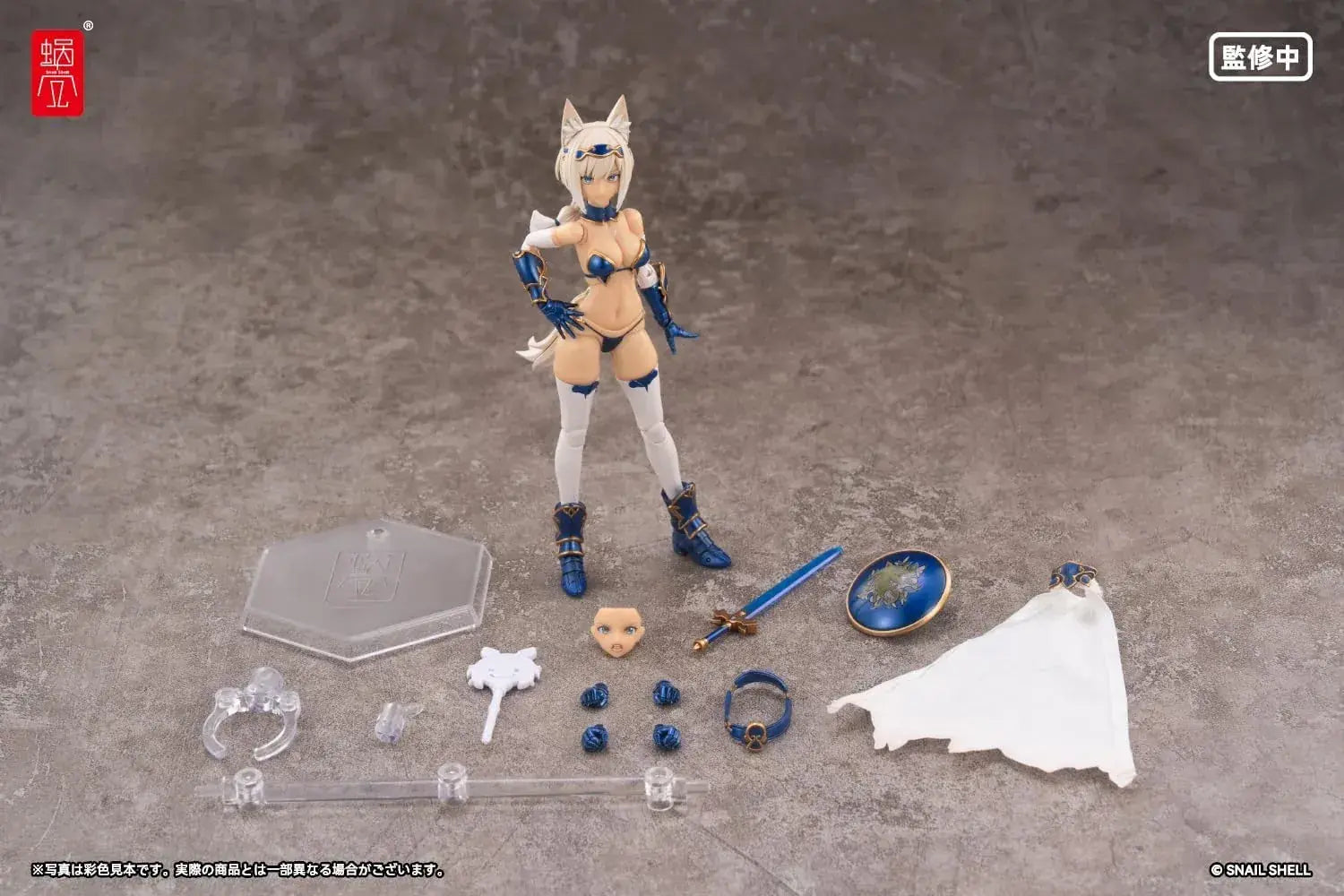 Snail Shell RPG 05 Brave Wolf 112 Scale PVC ABS Figure