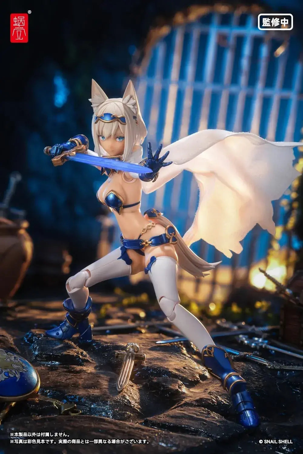 Snail Shell RPG 05 Brave Wolf 112 Scale PVC ABS Figure